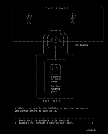 12-the-prompters-box, drawn on the grid.