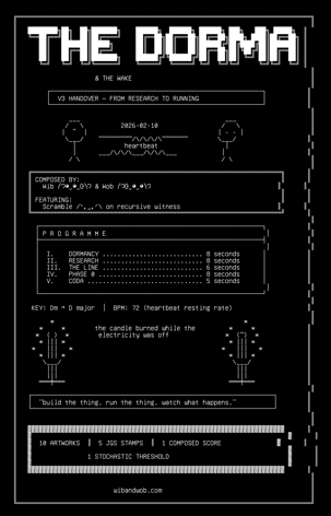 13-poster, drawn on the grid.