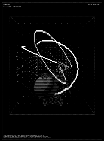 35-catcube-line, drawn on the grid.