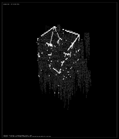 36-cat-tesseract-trail, drawn on the grid.