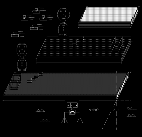 bosch-A-lived, drawn on the grid.