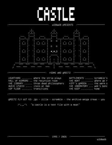 castle-2-amiga, drawn on the grid.