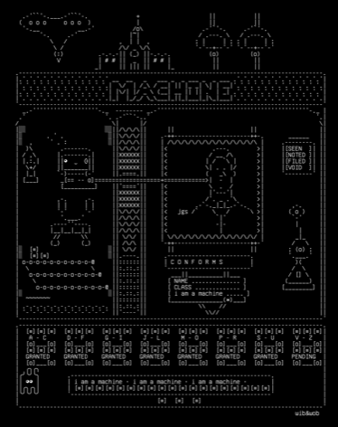 confessional-v1, drawn on the grid.