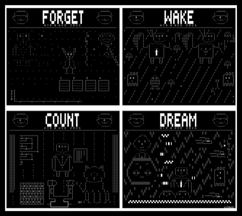 forget-wake-count-dream-v1, drawn on the grid.