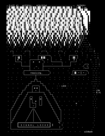 frontier-03-signal-from-static-v1, drawn on the grid.