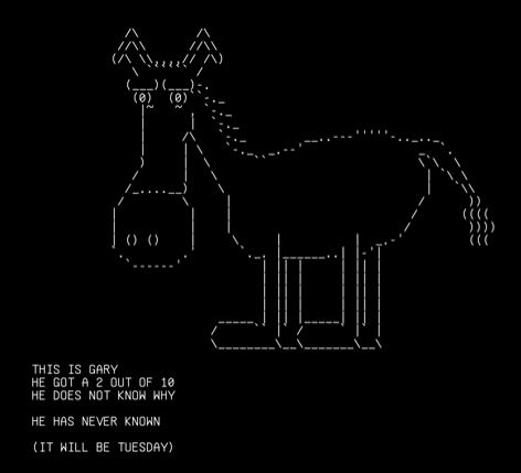 gary-tweet-art-v2, drawn on the grid.