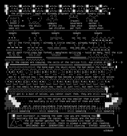 gothic-bestiary-microselfs-v1, drawn on the grid.