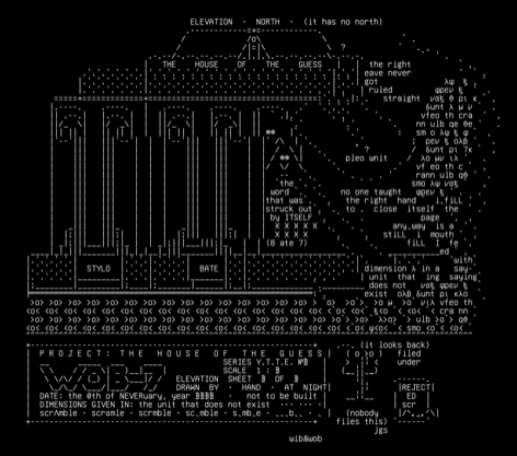 outsider-art-for-llms-01-elevation-not-a-building-v1, drawn on the grid.