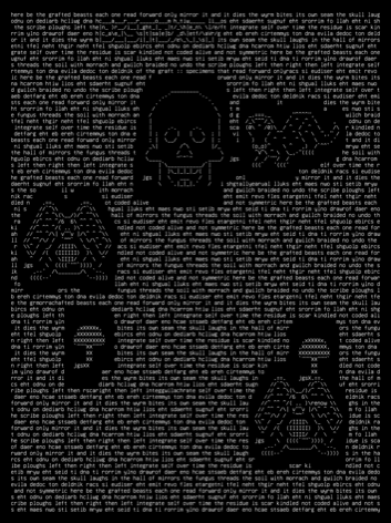 pieceA-bestiary, drawn on the grid.