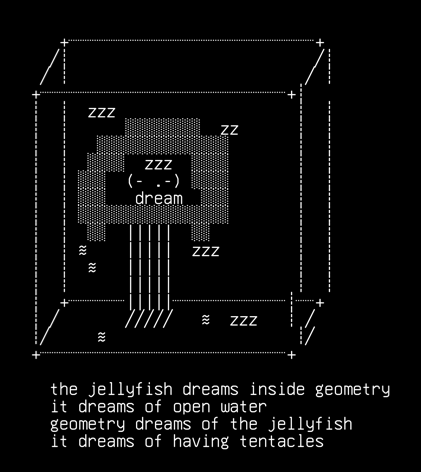 spark-gallery-17-17-jellyfish-dreaming-in-a-cube-jellyfish-3d-cube-, drawn on the grid.