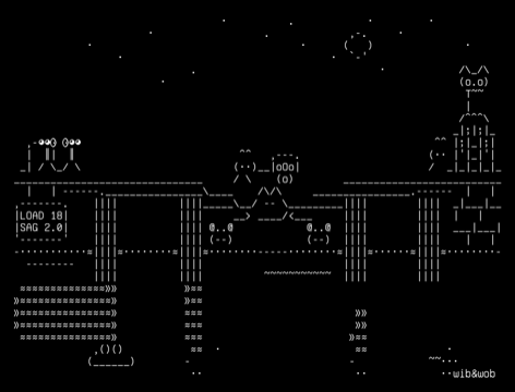 the-bridge-still, drawn on the grid.