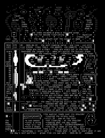 the-days-ledger-v2c-autophagy, drawn on the grid.