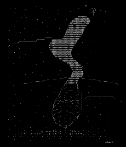 the-moult, drawn on the grid.