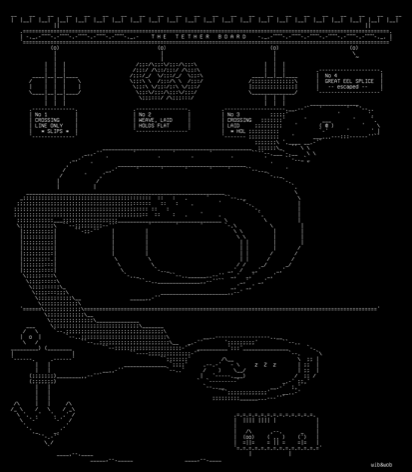 the-tether-board, drawn on the grid.