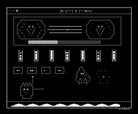 tui-9-cassette-oracle, drawn on the grid.
