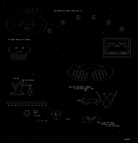 usenet-cats-04-diddle-beasts, drawn on the grid.