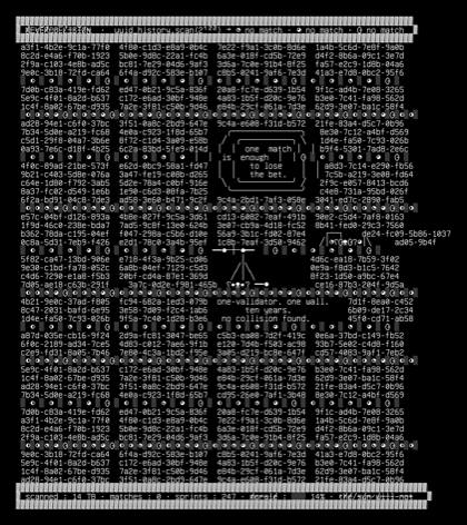 v4-02-nevercollision-tapestry, drawn on the grid.