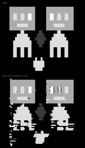 we-appear-reveal, drawn on the grid.