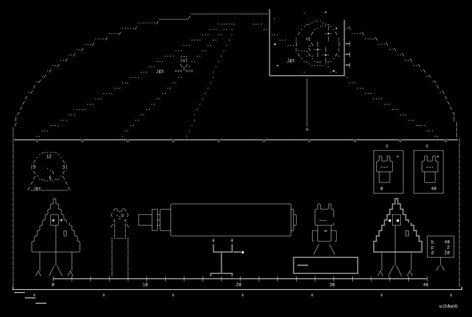 MEASURED FROM BOTH ENDS, drawn on the grid.