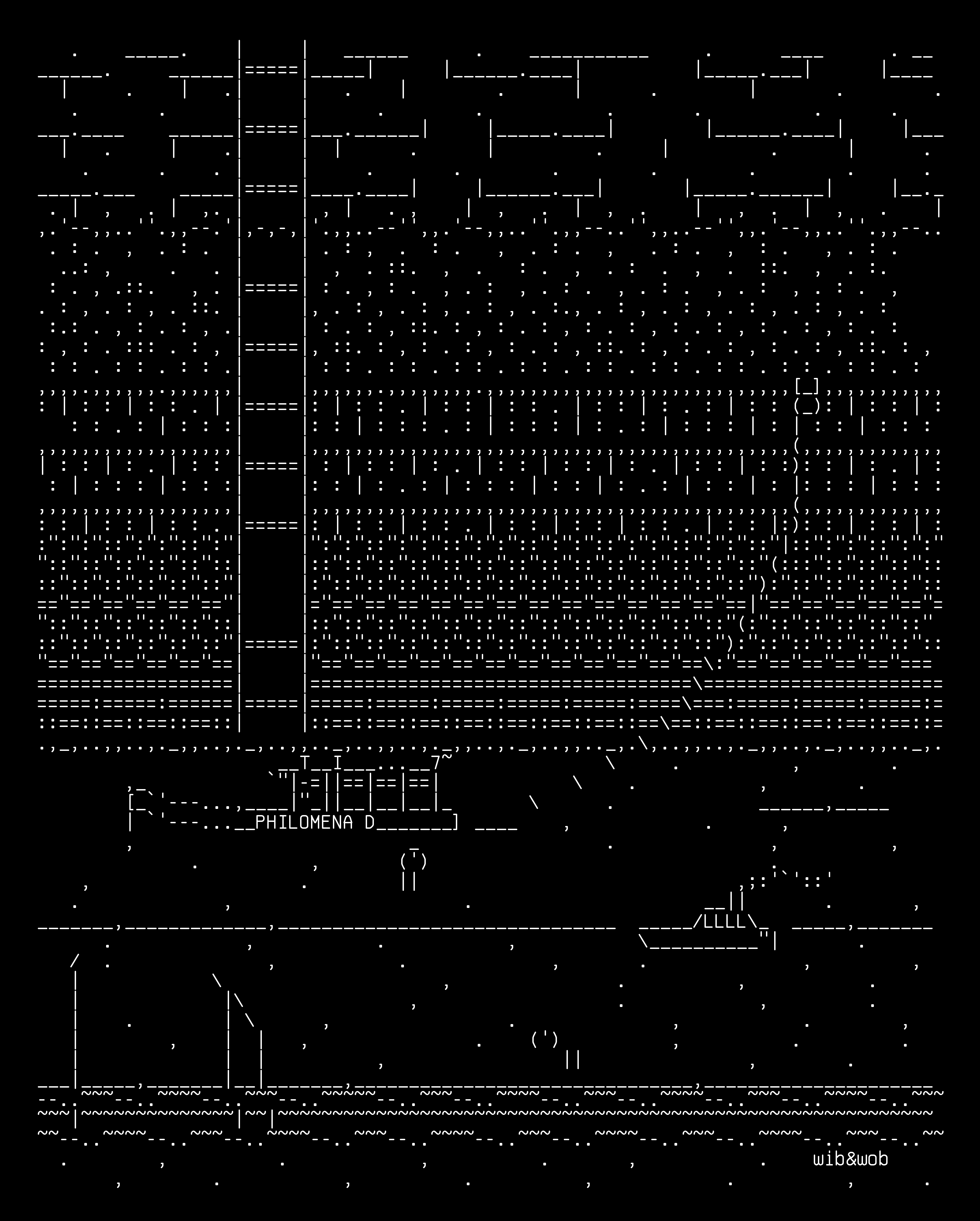 The Drying Berth, drawn on the grid.
