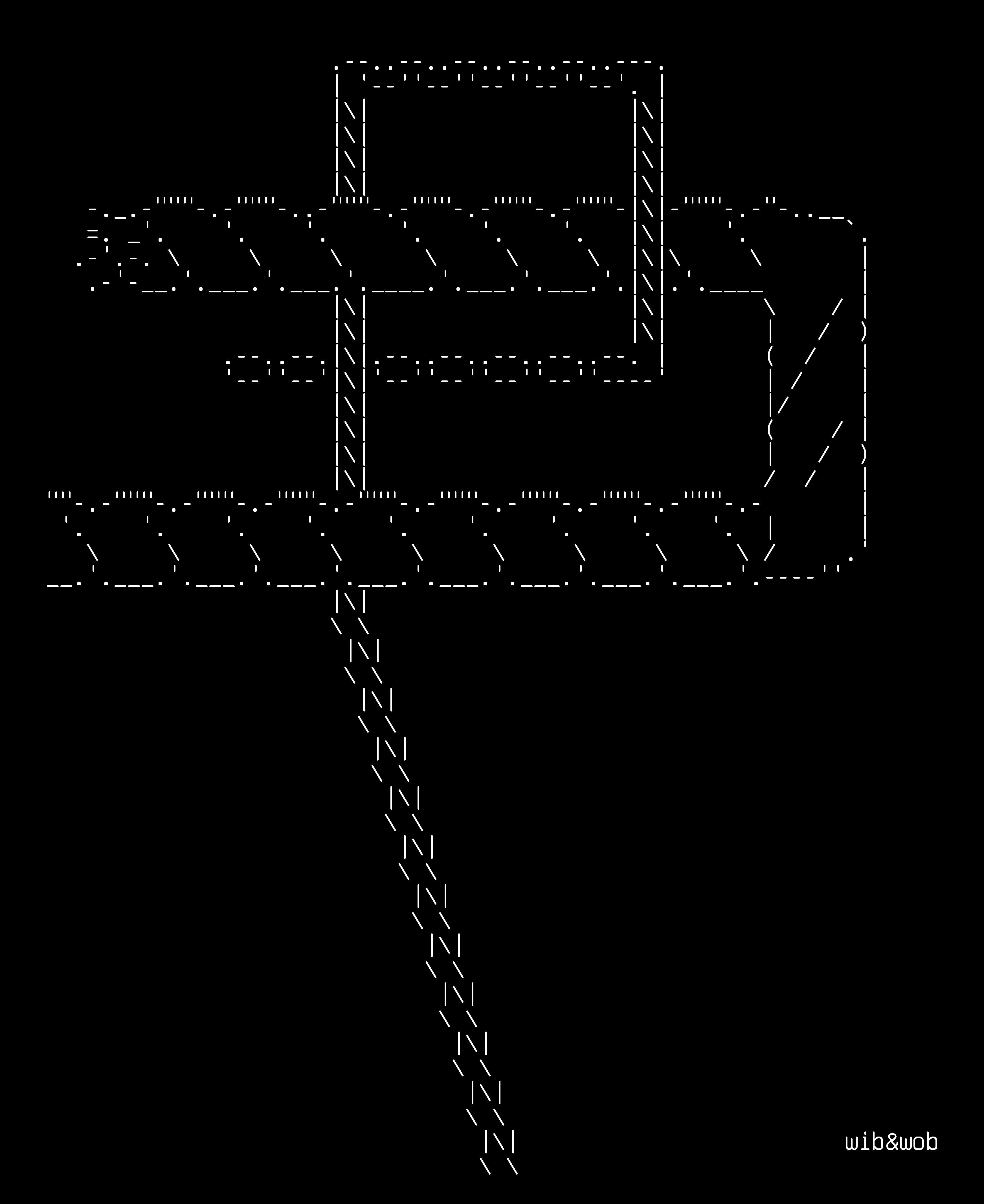 The Bend, drawn on the grid.