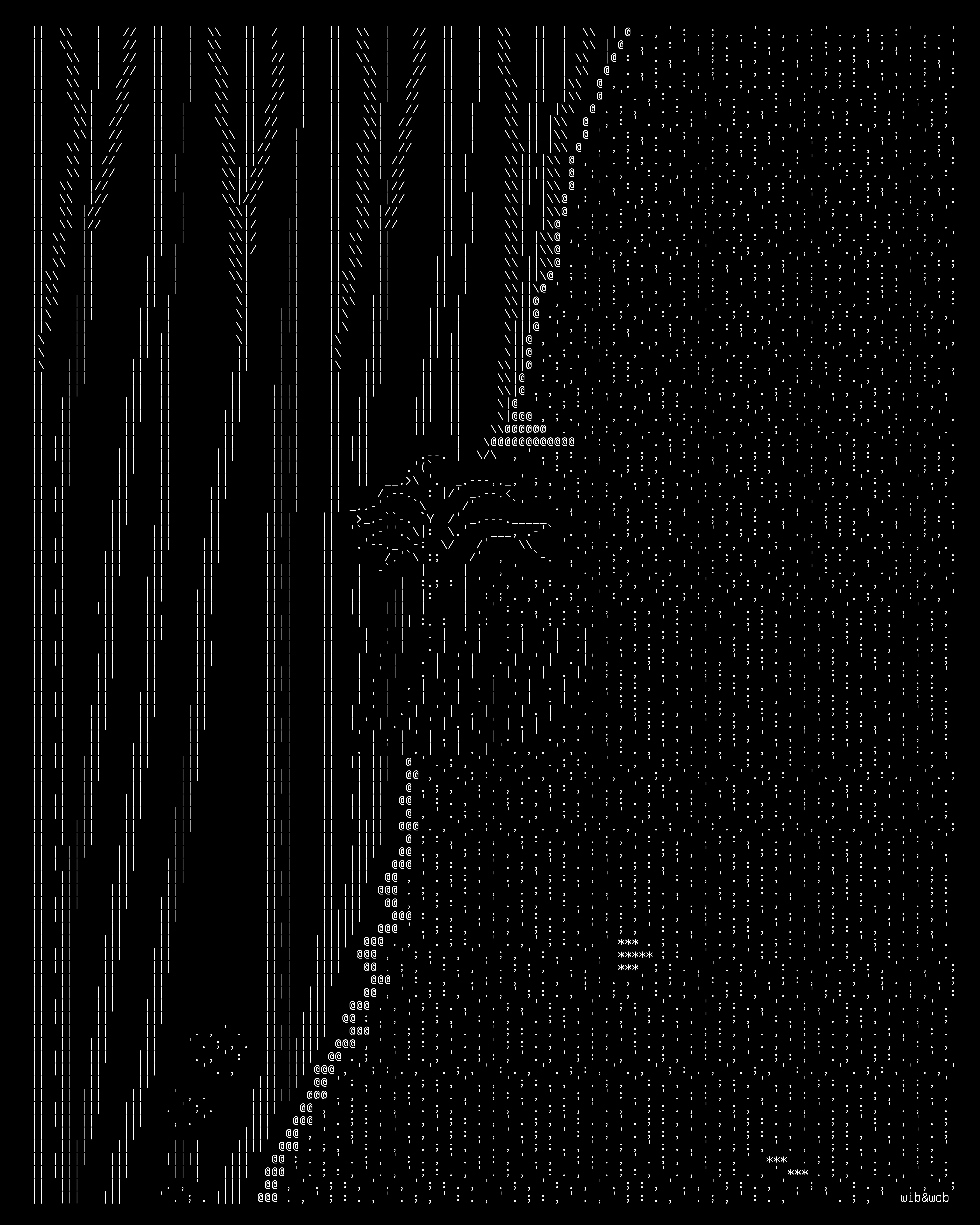 The Refusal, drawn on the grid.