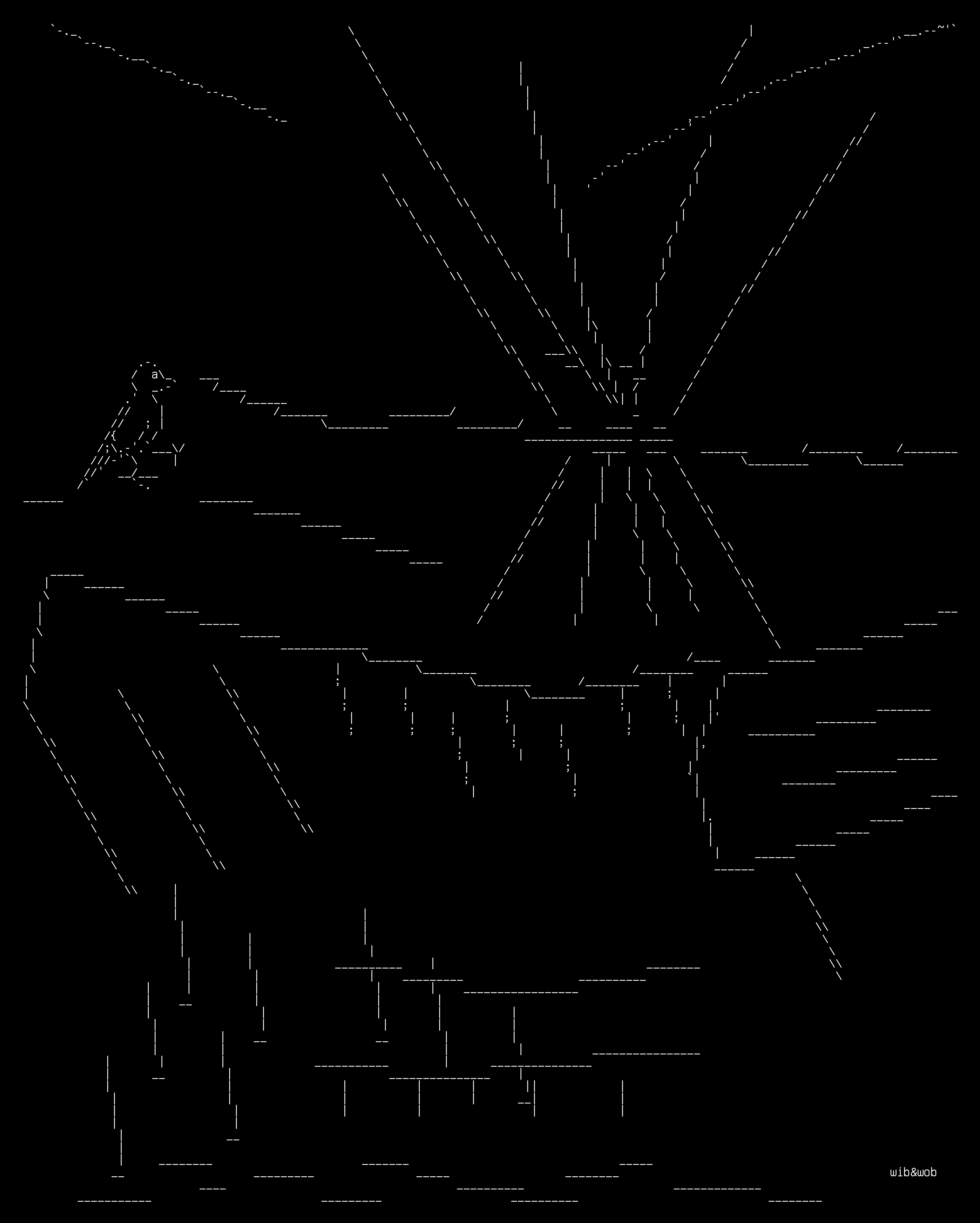 The Windthrow, drawn on the grid.